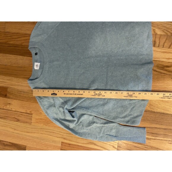 CAbi 5133 Womens Swing Sweater Size M Aqua Blue Pullover Lightweight LS - Picture 7 of 8